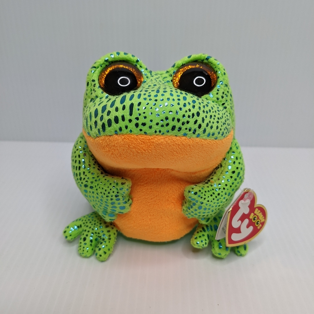 NWT 6" TY Beanie Boos "Speckles" the Frog